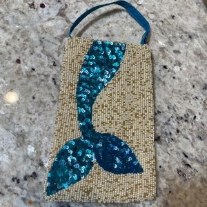 Beaded Mermaid Tail Club Bag